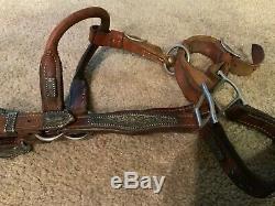 Vintage RODEO STERLING SILVER HORSE Western Show Halter CHAMPION YOUTH MARE 72