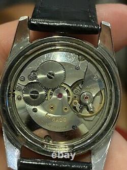 Vintage Rado Purple Horse 21 Jewels Mens Swiss Made Mechanical Watch