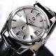 Vintage Rado Silver Horse Automatic 25 Jewels Silver Dial Date Men's Dress Watch