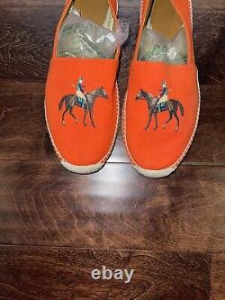 Vintage Ralph Lauren Purple Label Standing Horse Equeatrian P Wing Stadium Sz 12