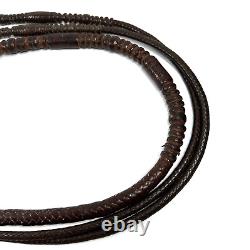 Vintage Romal Kangaroo Leather Reins High Quality Plait Horses Rare Western