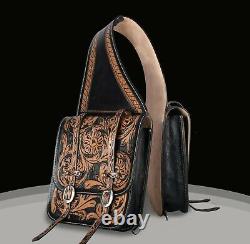 Vintage Saddle Bag for Horse, Premium Quality Leather Western Handmade bag