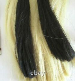 Vintage Scottish Horse Hair Kilt Sporran Long 2 Tassels Bagpiper