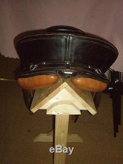 Vintage, Spanish flexible tree leather MONTURAS LUCAS saddle