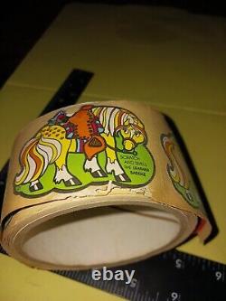 Vintage Stickers, Scratch N Sniff, Horse, 78 Leather Saddle Scented, ROLL (Bxjell)