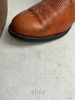 Vintage Tony Lama 18 Buckaroo Cowboy Boots 11 D Cavalry Style