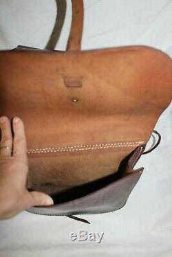 Vintage Triple K Leather Pommel Horse Saddle Bags