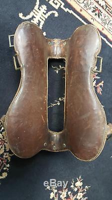 Vintage US Military Artillery Leather Horse Saddle Size 11 Inch