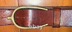 Vintage Ultra Rare 1980's Polo Ralph Lauren Stirrup Horse Spurs Belt and Buckle
