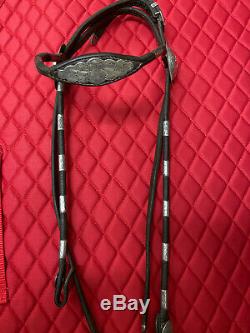 Vintage Victor Silver Headstall and Breastcollar