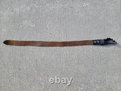 Vintage Vtg BESPOKE OOAK One Of A Kind Custom Hand Made Hand Crafted Horse Belt