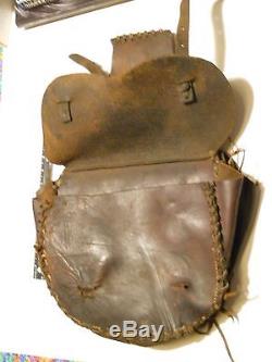 Vintage Western Horse Leather Saddlebags