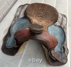 Vintage Western Ranch Horse Saddle