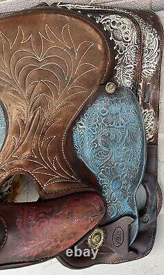 Vintage Western Ranch Horse Saddle