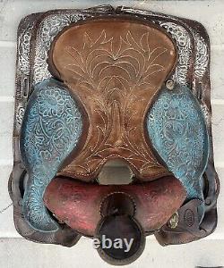 Vintage Western Ranch Horse Saddle