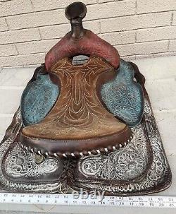 Vintage Western Ranch Horse Saddle