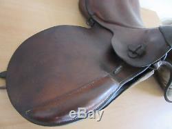 Vintage World War II WWII 1943 German Leather horse Saddle No 3