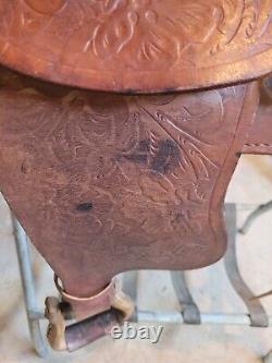 Vintage Youth Show Saddle 13 good Condition