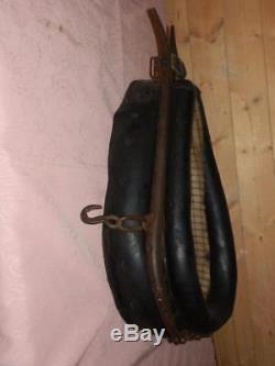 Vintage/antique Colliery Leather Pony Collar & Hames. (pit Pony) Horse