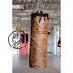 Vintage crazy horse pure leather punching bag, Cowhide sand bag, heavy bag