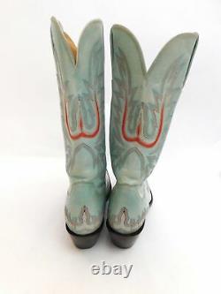 Vintage inspired handcrafted cowboy boots by Charlie Horse for Lucchese