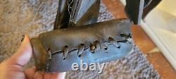 Vintage leather horse saddle