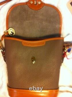 Vtg Dooney&Bourke AWL Cavalry Small Spectator R89 RARE MUSHROOMBRAND NEW withtags