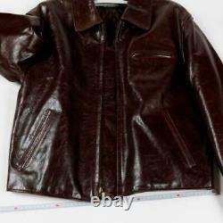 Vtg Marlboro Horse Leather Unused Jacket Size Free Made In China Not For Sale