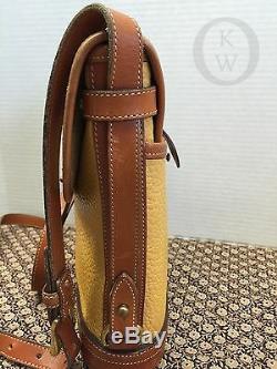 VtgDooney & Bourke AWL Palomino R76 Cavalry SpectatorShoulder Bag #16061K
