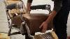 Watch Barbershop Rework Their Vintage Chairs With Horween Leather