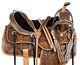 Western Saddle Endurance Pleasure Trail Leather Horse Tack 16 17 18