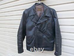 Windward Horse hide leather jacket 1950s or earlier size 38 plus, its nice