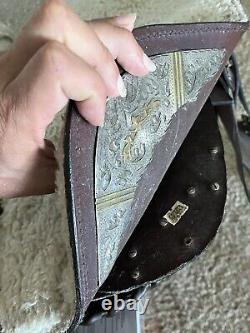 #Yellowstone #Legend's Antique Western Vintage Leather High Back Horse Saddle #1