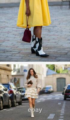 Zalo vintage Western cowboy boots horse appliqués WOMEN'S Size 6 SPAIN