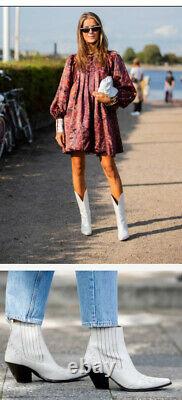 Zalo vintage Western cowboy boots horse appliqués WOMEN'S Size 6 SPAIN